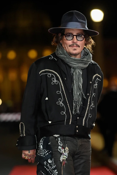 Johnny Depp Ranch Wear Black Rockmount Vintage Bolero Jacket