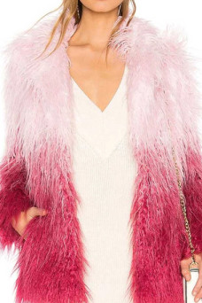Savannah Lee May Carrie Julie And The Phantoms Pink Fur Jacket