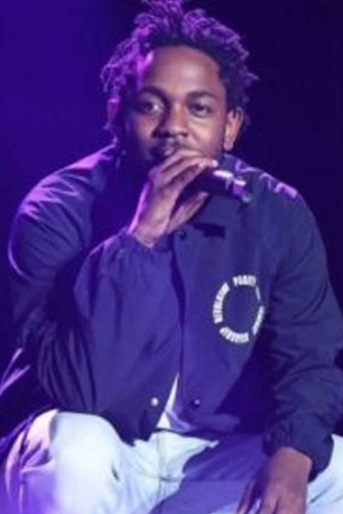 Kendrick Lamar NCAA Championship Black Bomber Parachute Jacket