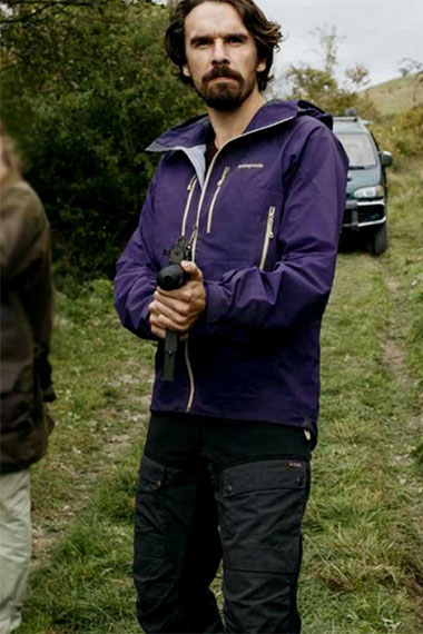 Killing Eve Edward Akrout Diego Hooded Purple Cotton Jacket