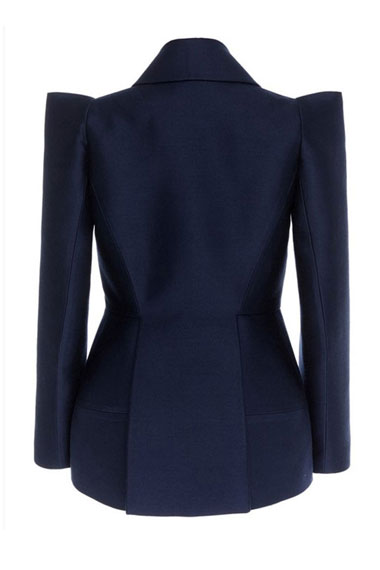 Killing Eve TV Series Villanelle Jodie Comer Blue Wool Blazer