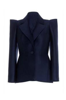 Killing Eve TV Series Villanelle Jodie Comer Blue Wool Blazer