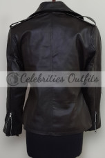 Killing Eve Villanelle Jodie Comer Bomber Brown Leather Jacket killing-eve-jodie-comer-jacket
