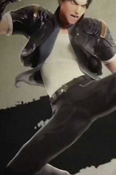 The King Of Fighters Kyo Kusanagi Black Leather Cosplay Jacket