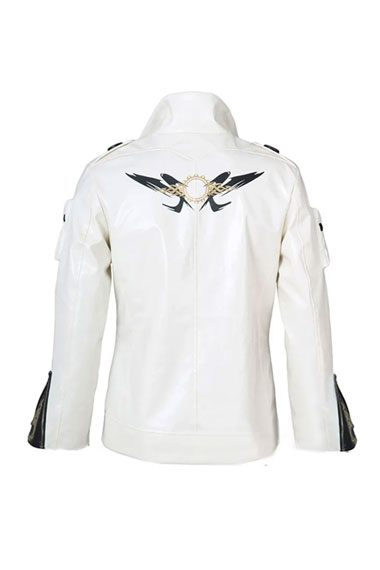 Kyo Kusanagi The King Of Fighters White Cosplay Leather Jacket