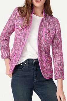 Mandy Baxter Last Man Standing Molly McCook Pink Tweed Jacket