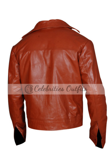 The Aviator Leonardo DiCaprio Brown Leather Jacket