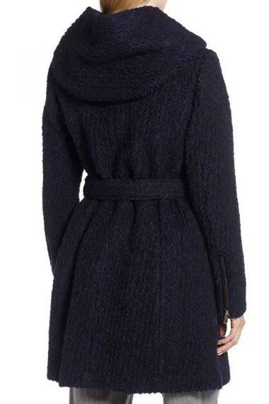 Hope Mikaelson Danielle Rose Russell Legacies Blue Wool Coat