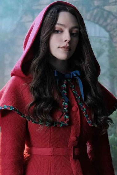 Danielle Rose Russell Hope Mikaelson Legacies Red Hooded Coat
