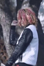 Lil Pump Flex Like Ouu Quilted Black and White Leather Jacket lil-pump-flex-like-ouu-quilted-jacket