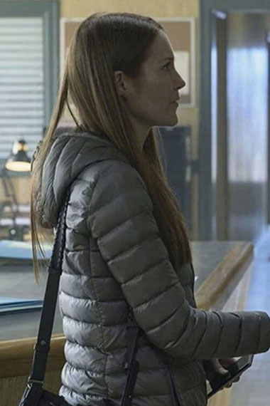 Locke And Key Darby Stanchfield Nina Locke Quilted Puffer Coat