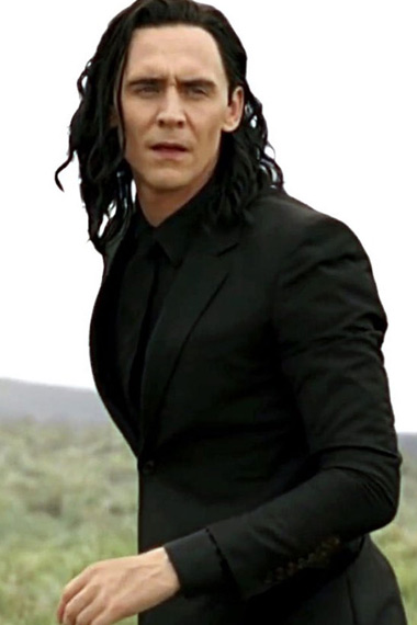 Loki Thor Ragnarok Movie Tom Hiddleston Black Suit Coat