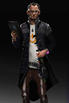 Wes Omid Abtahi Love Death and Robots Quilted Cosplay Coat