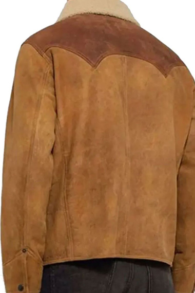 Magnus Lund Nick Thune Love Life Brown Suede Leather Jacket