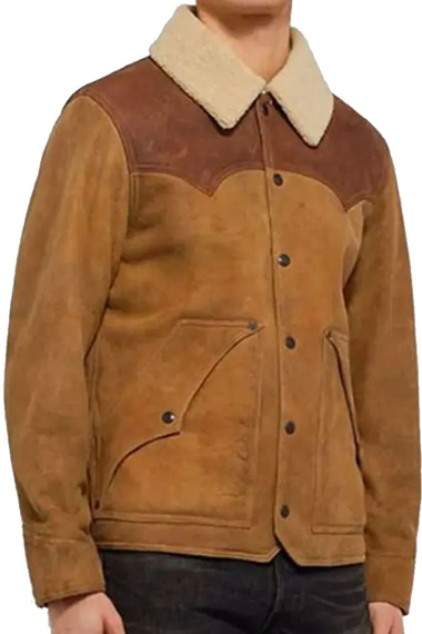 Magnus Lund Nick Thune Love Life Brown Suede Leather Jacket