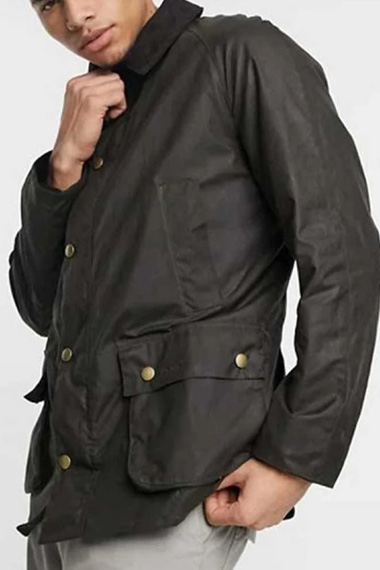 Omar Sy Assane Diop Lupin TV Series Black Polyester Jacket