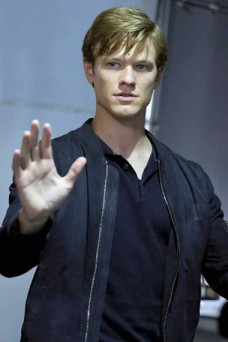 Lucas Till Angus MacGyver TV Series Bomber Black Cotton Jacket