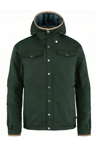 Manifest Zeke Landon Matt Long Hooded Green Cotton Jacket