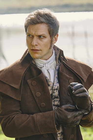 Max Bennett Poldark Monk Adderley Brown Long Coat