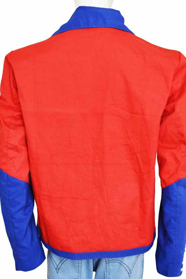 Mitch Buchannon Rock Baywatch Dwayne Johnson Red Fleece Jacket