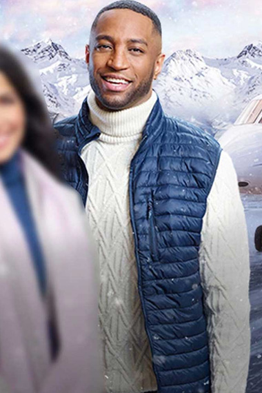 Joe Franklin Brooks Darnell A Winter Getaway Blue Puffer Vest