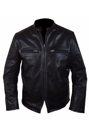 Adam Jones Bradley Cooper Burnt Bomber Biker Leather Jacket