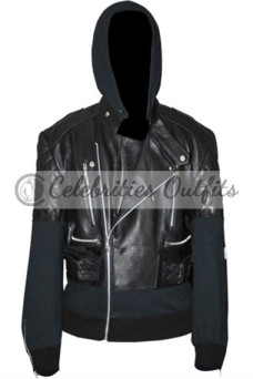 Chris Brown Black Quilted Bomber Biker Jacket