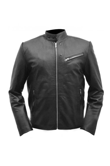 Horrible Bosses Chris Pine Rex Hanson Biker Leather Jacket