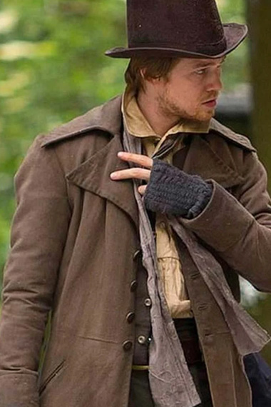 Bob Cratchit Joe Alwyn A Christmas Carol Beige Trench Coat