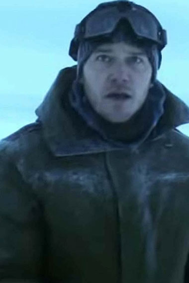 Chris Pratt The Tomorrow War Dan Forester Brown Suede Jacket