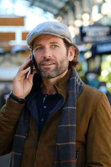 Deliver by Christmas Eion Bailey Josh Brown Suede Jacket