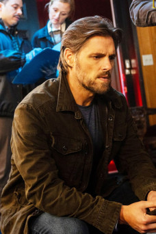 Ed Brazen Movie Sam Page Brown Denim Jacket