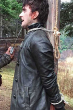 Landon Liboiron Michael Smyth Frontier Black Leather Coat landon-liboiron-frontier-coat