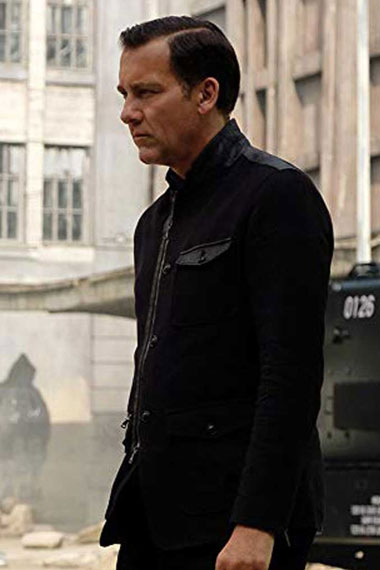 Clay Verris Gemini Man Clive Owen Mens Black Wool Jacket