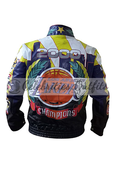 NBA Los Angeles Lakers Jeff Hamilton Champions Biker Jacket