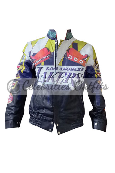 NBA Los Angeles Lakers Jeff Hamilton Champions Biker Jacket
