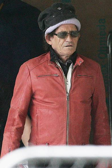 Concert Tour Keith Richards Musician Leather Jacket