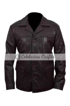24 Kiefer Sutherland Jack Bauer Bomber Brown Trench Jacket