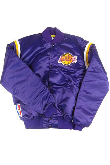NBA Los Angeles Lakers Starter Varsity Purple Bomber Jacket