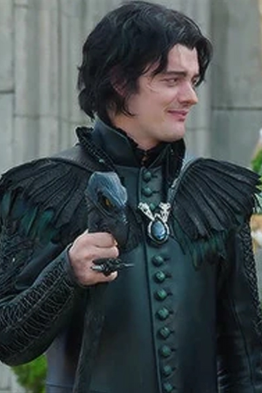 Sam Riley Maleficent Movie Diaval Black Long Coat