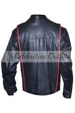 Mass Effect Commander Shepard Cosplay Black Leather Jacket commander-shepard-mass-effect-jacket