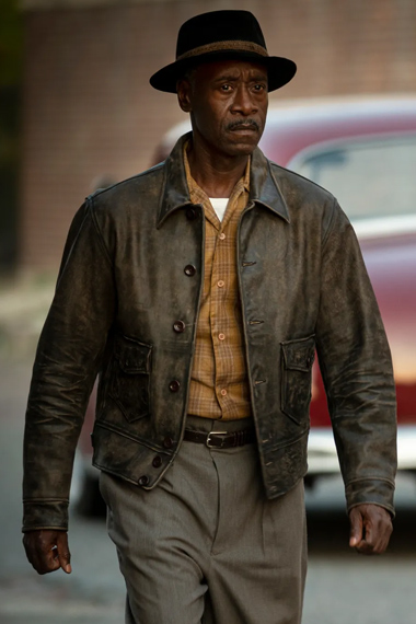 Don Cheadle No Sudden Move Curt Goynes Brown Jacket