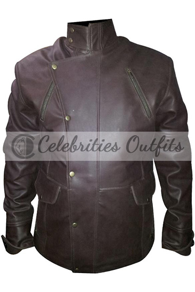 John Travolta From Paris With Love Brown Jacket