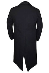 The Worlds End Simon Pegg Gary King Black Cotton Trench Coat