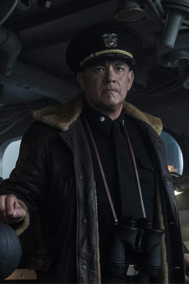 Commander Ernest Krause Greyhound Tom Hanks Black Jacket