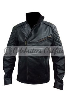 Metal Gear Solid Venom Snake Cosplay Biker Leather Jacket
