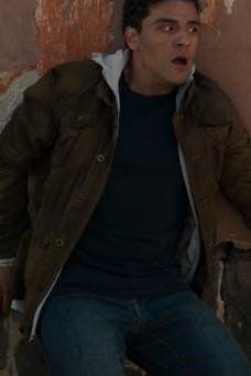 Marc Spector Moon Knight Oscar Isaac Brown Jacket