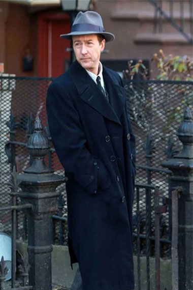 Edward Norton Lionel Essrog Motherless Brooklyn Trench Coat