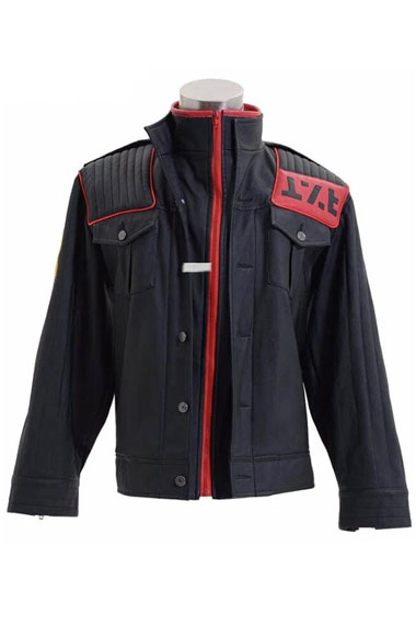 Jet Star My Chemical Romance Danger Days Black Leather Jacket