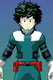 Deku My Hero Academia World Heroes Hooded Green Cosplay Jacket